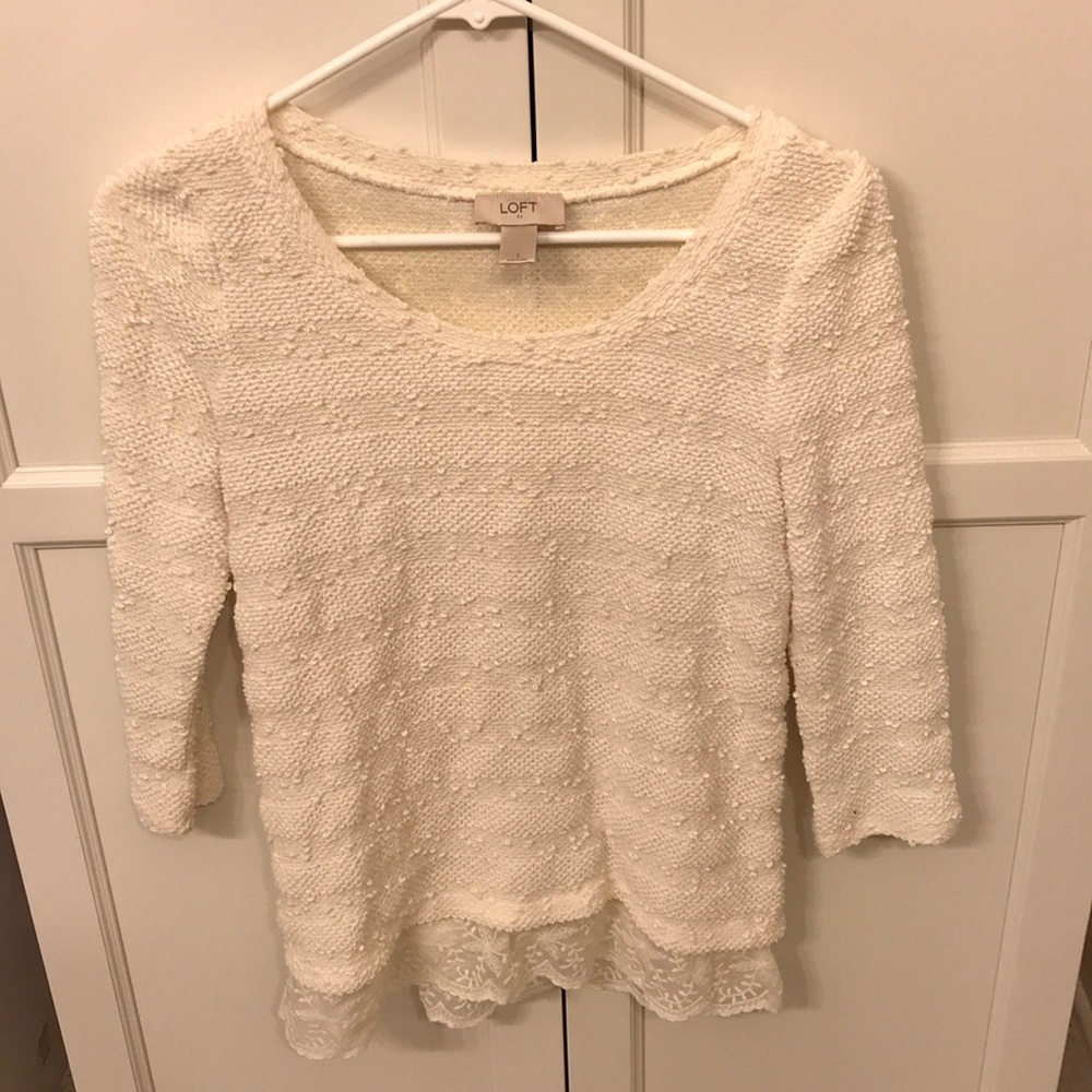 Cream/off white sweater